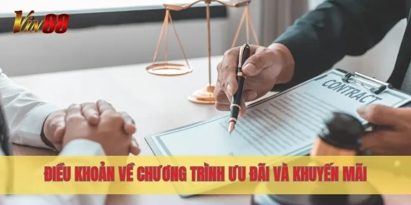 Điều khoản về chương trình ưu đãi và khuyến mãi